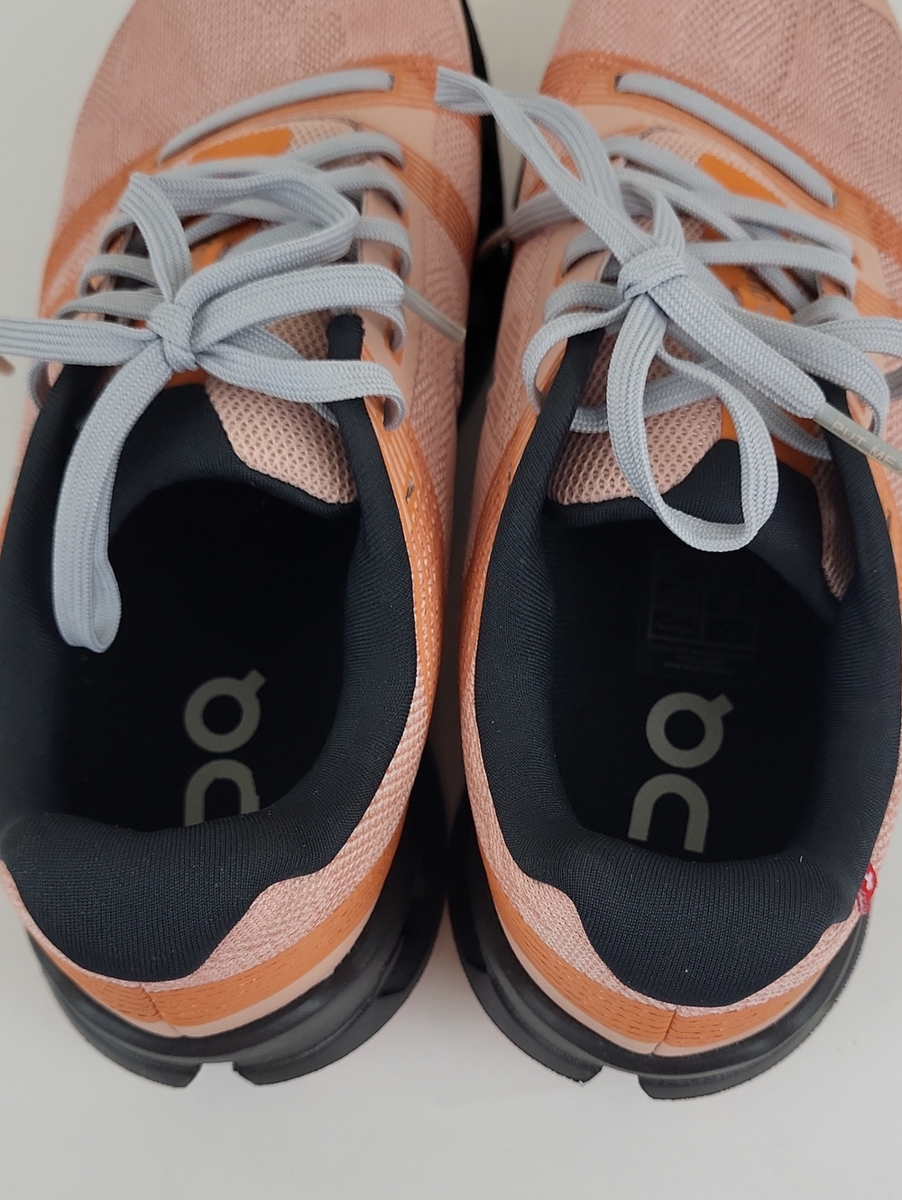 Women's On Cloudgo Rose Magnet Orange Athletic Cloudtec Running Shoes Size 8 - Picture 7 of 13
